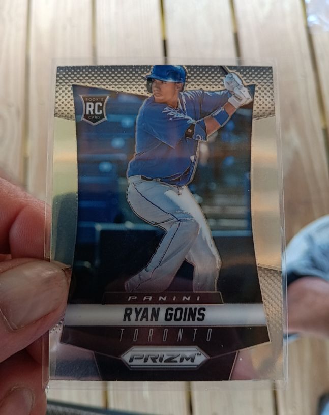 2014 Panini Prizm #192 Ryan Goins — front