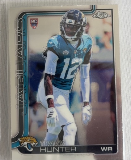 2025 Topps Chrome #332 Travis Hunter — front