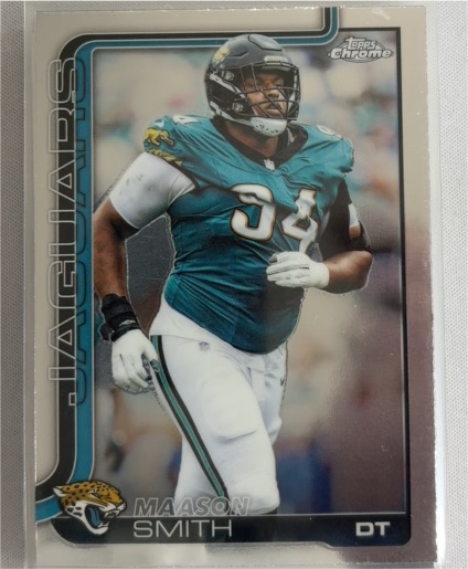 2025 Topps Chrome #140 Maason Smith — front