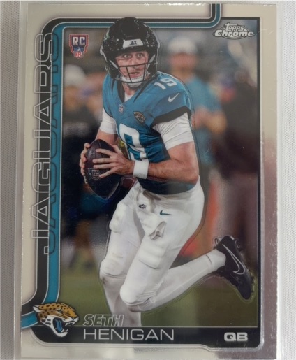 2025 Topps Chrome #399 Seth Henigan — front
