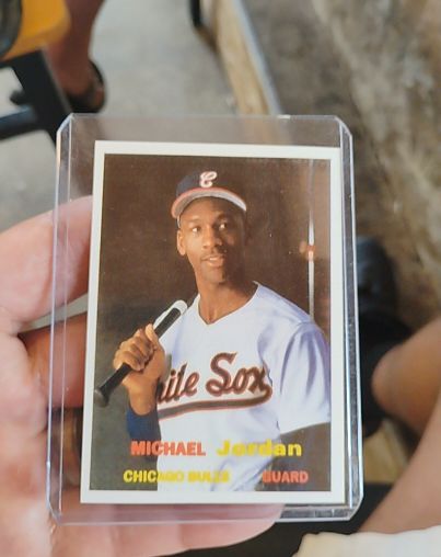 1990 SCD #51 Michael Jordan Chicago White Sox — front