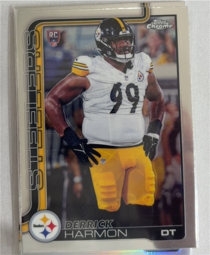 2025 Topps Chrome #361 Derrick Harmon — front