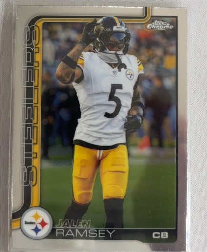 2025 Topps Chrome #191 Jalen Ramsey — front