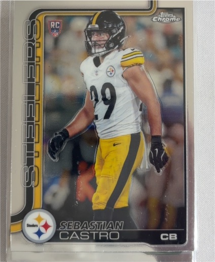 2025 Topps Chrome #370 Sebastian Castro — front