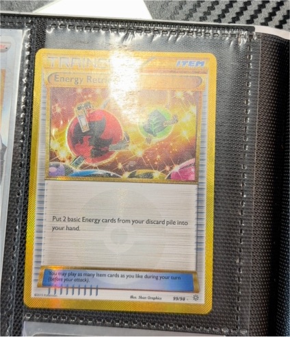2015 Pokémon #99 Energy Retrieval — front