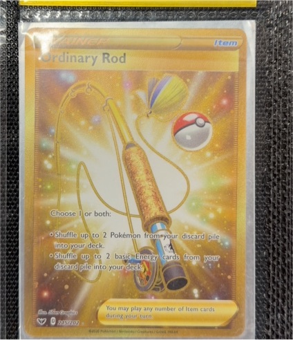 2020 Pokémon Sword & Shield #215 Ordinary Rod — front