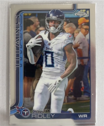 2025 Topps Chrome #291 Calvin Ridley — front