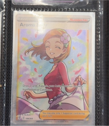 2021 Pokémon #199 Aroma Lady — front