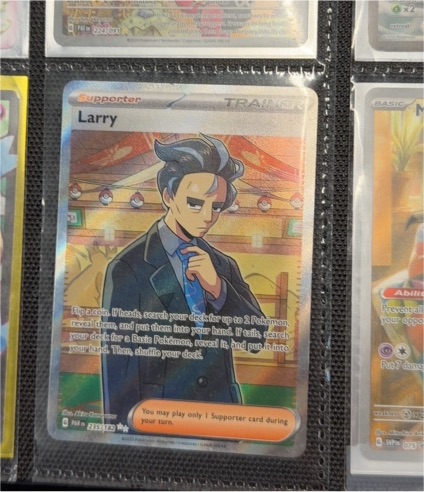 2023 Pokemon Scarlet & Violet Paradox Rift #235 Larry — front