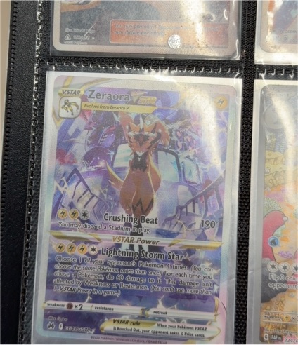 2023 Pokemon TCG Zeraora VSTAR #GG43 Crown Zenith Galarian Gallery — front