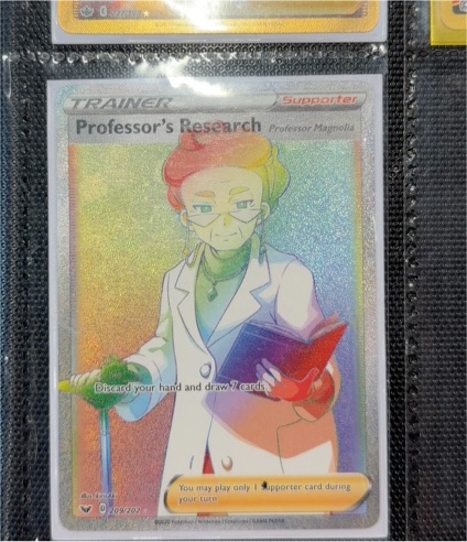 2020 Pokémon Sword & Shield #209 Professor's Research — front