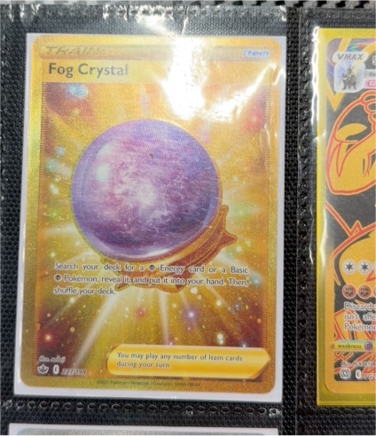 2021 Pokémon Chilling Reign #227/198 Fog Crystal — front