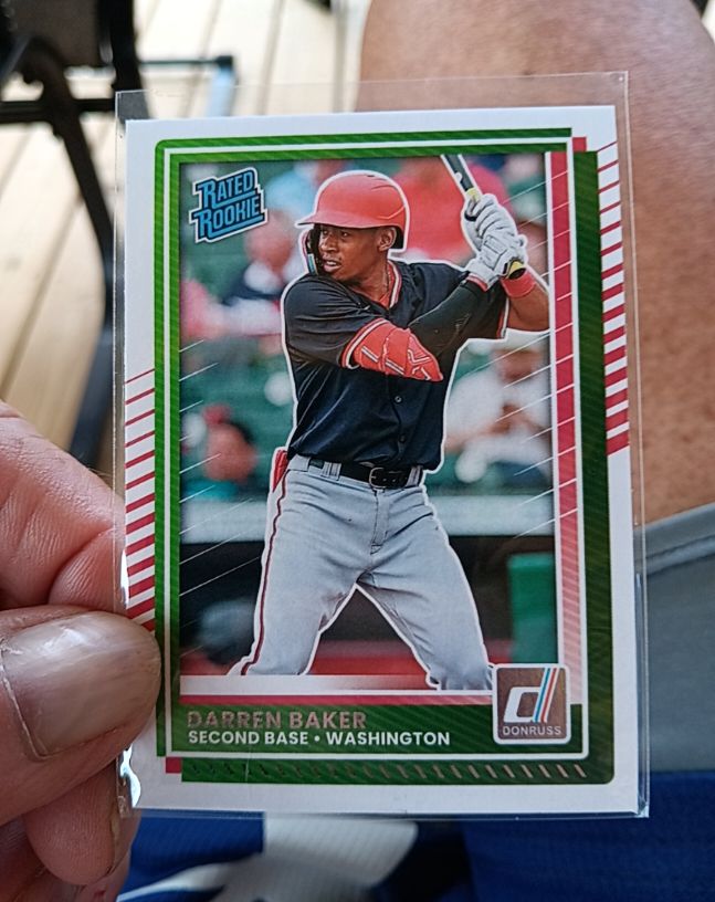 2025 Donruss #43 Darren Baker — front