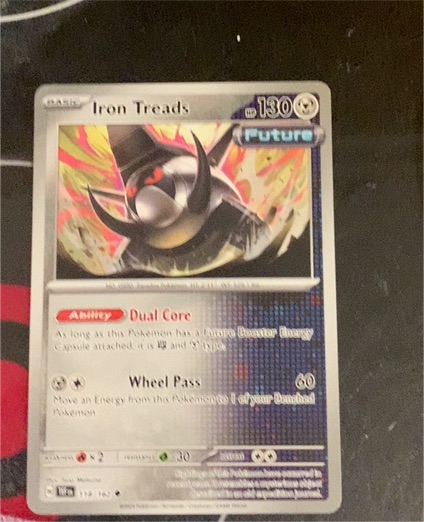 2024 Pokémon Temporal Forces #118 Iron Treads — front