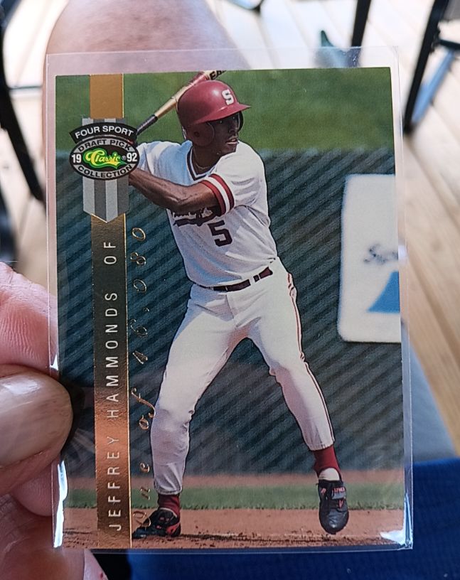 1992 Classic Four Sport Draft Pick Collection #229 Jeffrey Hammonds — front