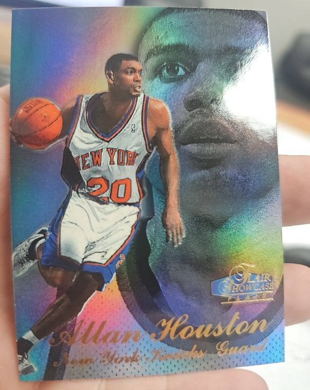 1997-98 Flair Showcase #67 Allan Houston — front