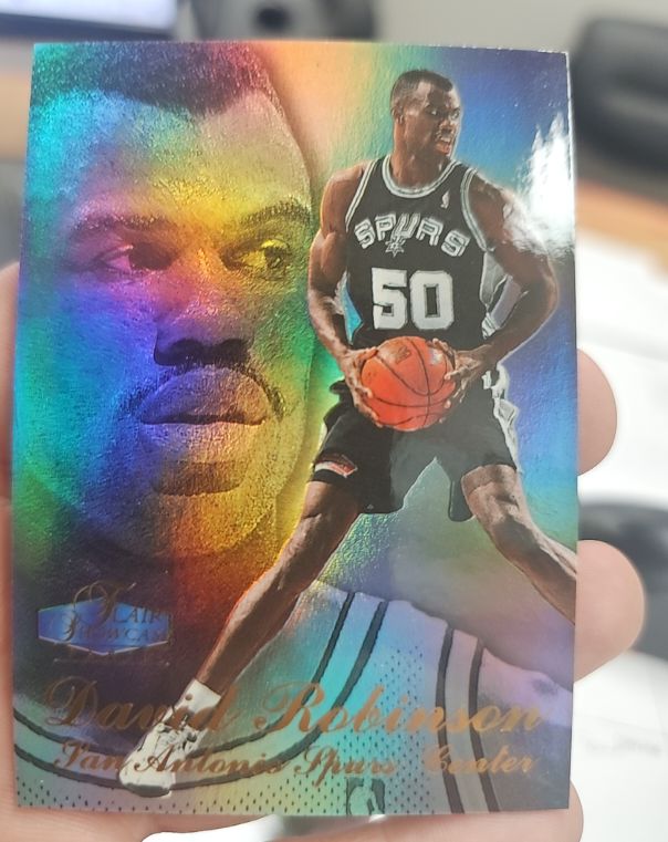 1994-95 Flair Rejectors #6 David Robinson — front