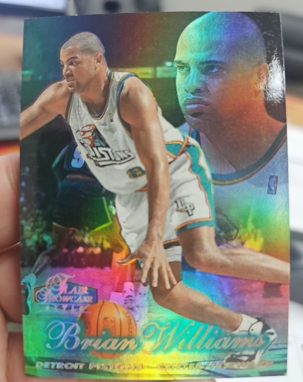 1997-98 Flair Showcase #74 Brian Williams — front