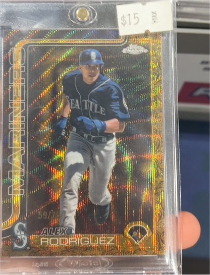 2000 Topps Chrome #137 Alex Rodriguez — front