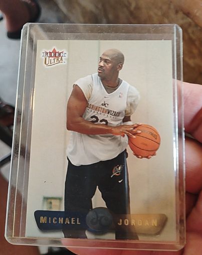 2001-02 Fleer Ultra #102 Michael Jordan Washington Wizards — front