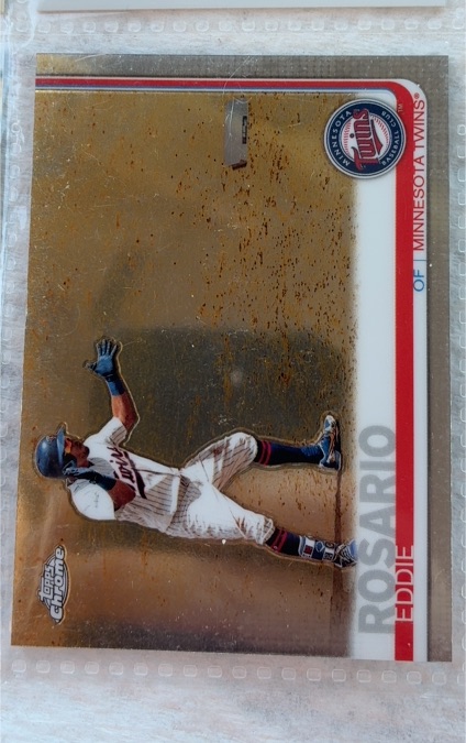 2019 Topps Chrome #147 Eddie Rosario — front