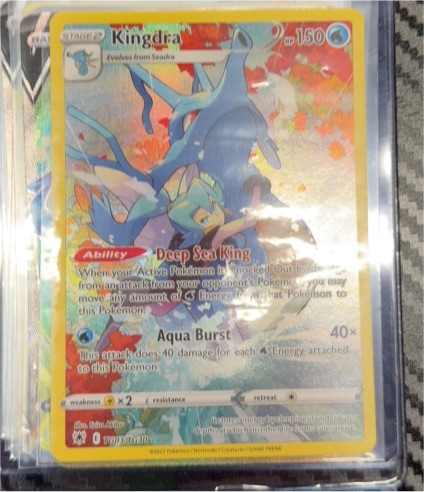 2022 Pokémon TG03/TG30 Kingdra — front
