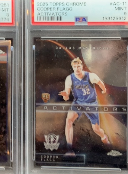 2025 Topps Chrome #AC-11 Cooper Flagg Activators — front