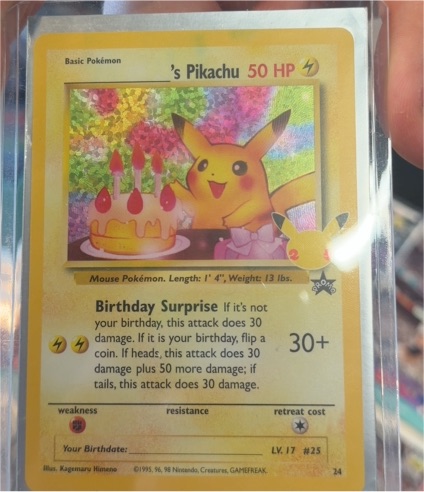 2021 Pokémon Celebrations Classic Collection #24 ______'s Pikachu — front