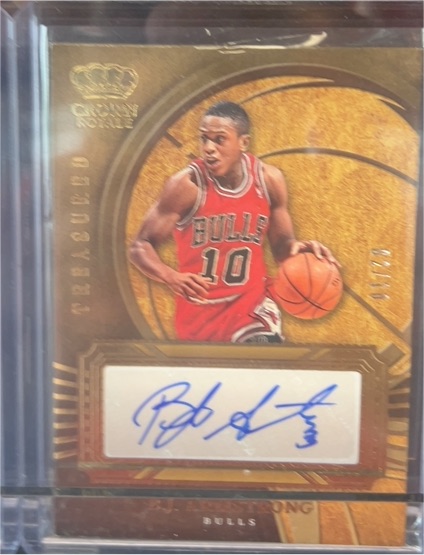 2007-08 Upper Deck Chronology #3 B.J. Armstrong — front