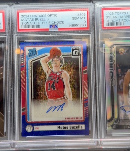 2024 Donruss Optic #306 Matas Buzelis — front
