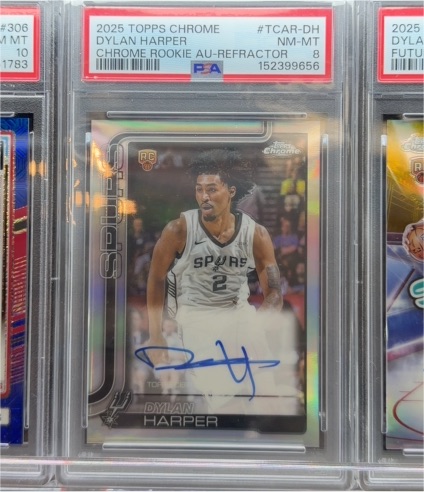 2025 Topps Chrome #TCAR-DH Dylan Harper — front