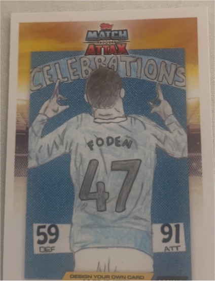 2025-26 Topps Match Attax #MAW1 Phil Foden — front