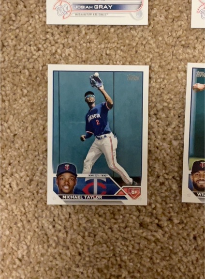 1991 Topps #2 Michael Taylor — front