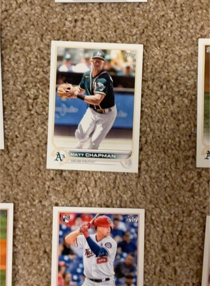 2023 Topps #Matt Chapman Oakland Athletics — front
