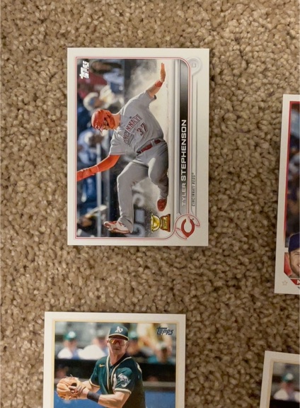 2023 Topps #327 Tyler Stephenson — front