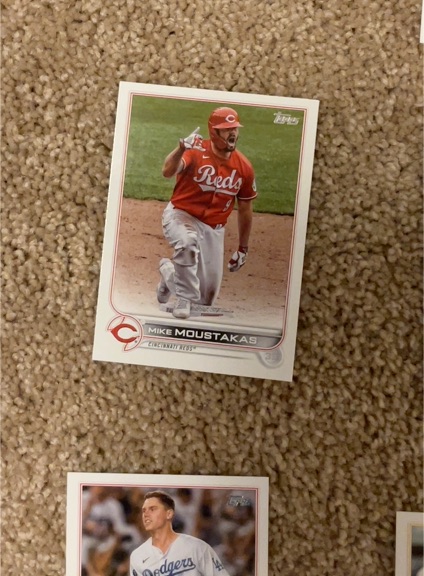 2022 Topps Series 1 #60 Mike Moustakas — front