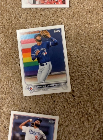 2022 Topps #54 Lourdes Gurriel Jr. — front