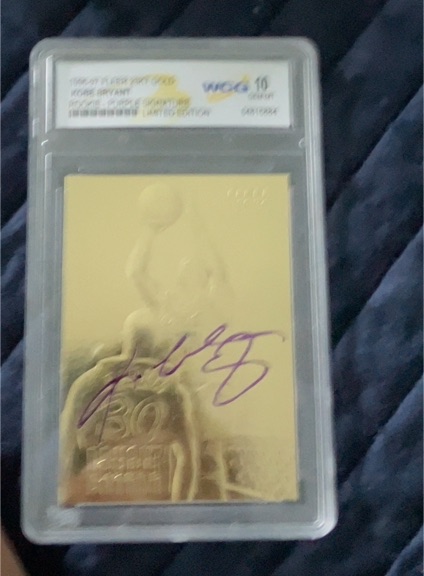 1996-97 Fleer 23KT Gold #23KT Gold Kobe Bryant — front