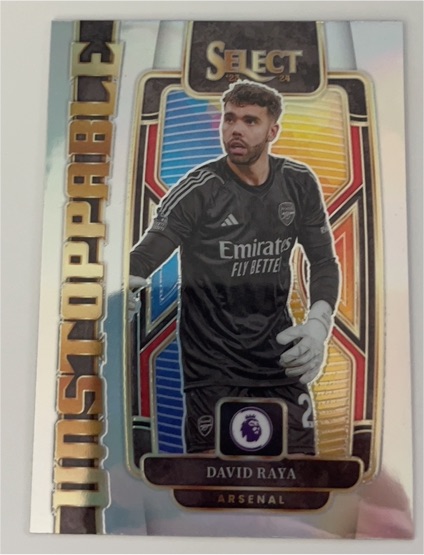 2023-24 Panini Select Premier League #2 David Raya Unstoppable — front