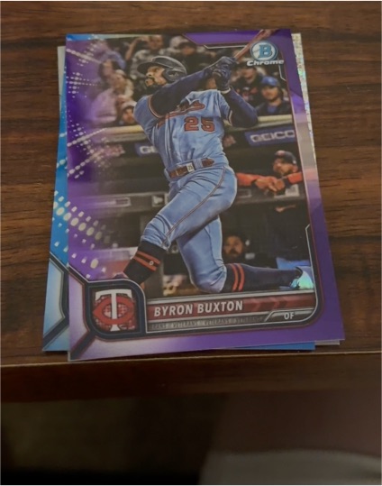 2022 Bowman Chrome #94 Byron Buxton — front