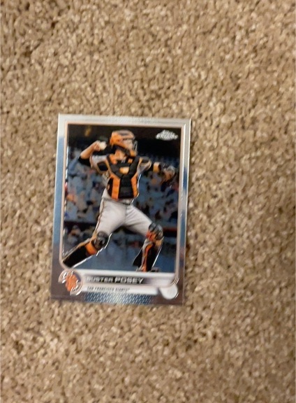 2022 Topps Chrome #95 Buster Posey — front