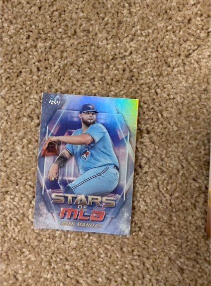 2023 Topps Series 2 Stars of MLB Chrome #SMLBC-54 Alek Manoah — front