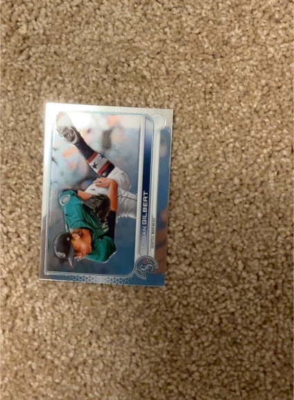 2022 Topps Chrome #211 Logan Gilbert — front