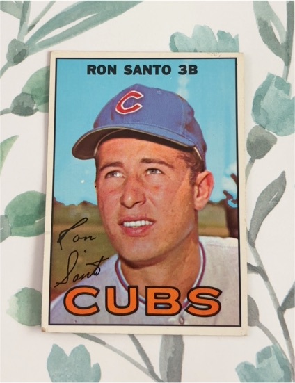 1967 Topps #70 Ron Santo — front
