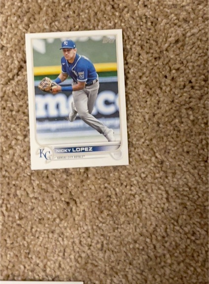 2022 Topps #76 Nicky Lopez — front