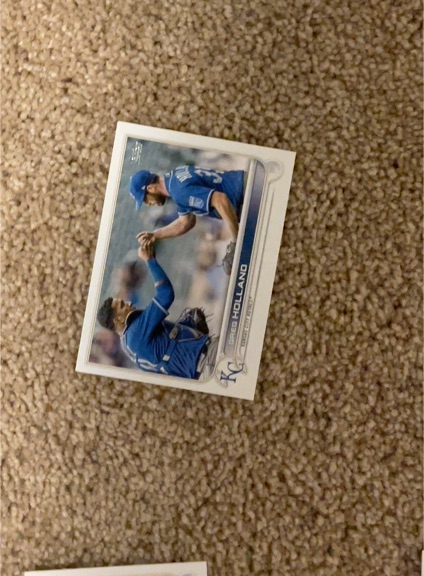2021 Topps #668 Greg Holland — front