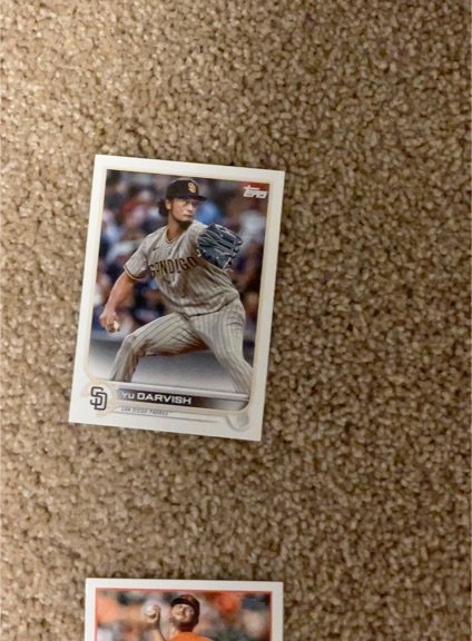 2022 Topps #309 Yu Darvish — front