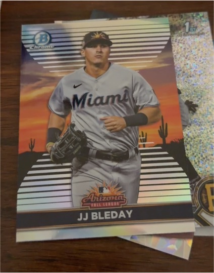 2022 Bowman Chrome Arizona Fall League #AFLS-7 JJ Bleday — front