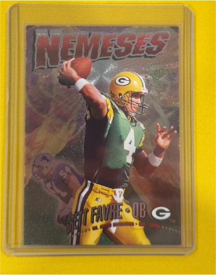 1995 Topps Stadium Club #N4 Brett Favre Nemeses — front
