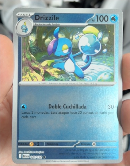 2025 Mega Evolution #040 Drizzile — front